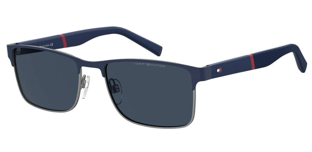 Tommy Hilfiger TH2040/S Matte Blue Ruthenium/Blue #colour_matte-blue-ruthenium-blue