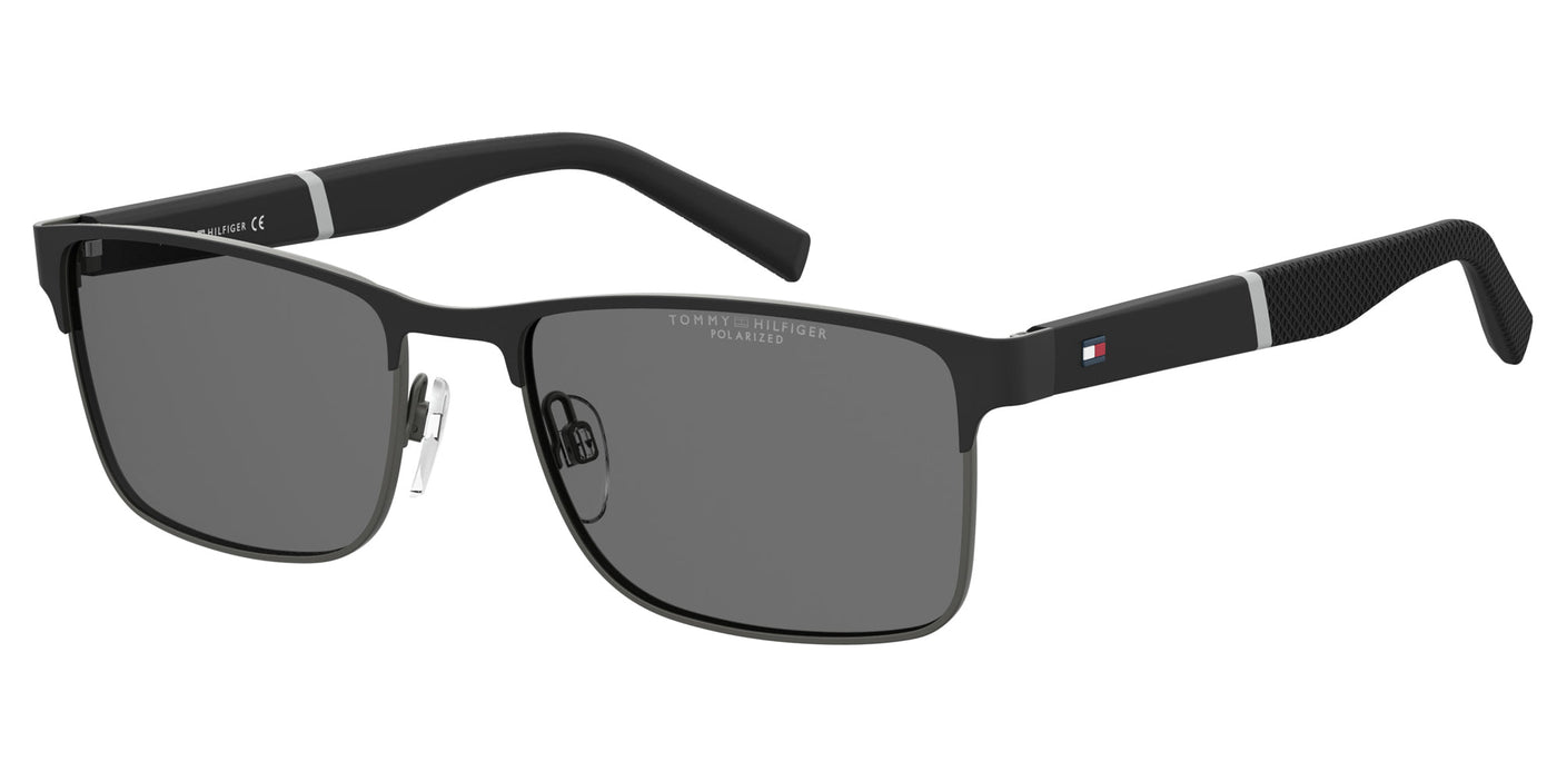 Tommy Hilfiger TH2040/S Matte Black Ruthenium/Grey #colour_matte-black-ruthenium-grey