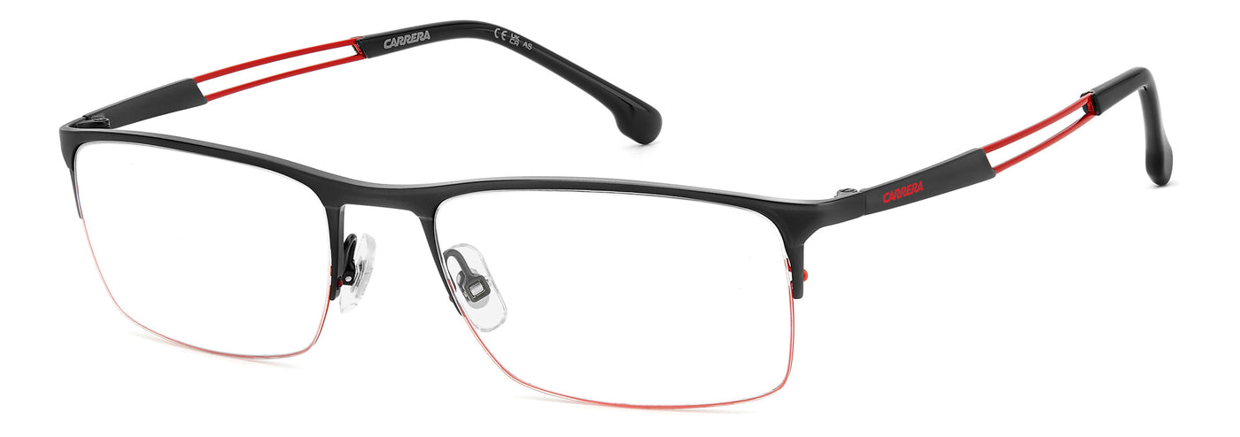 Carrera 8899 Matte Black Red #colour_matte-black-red