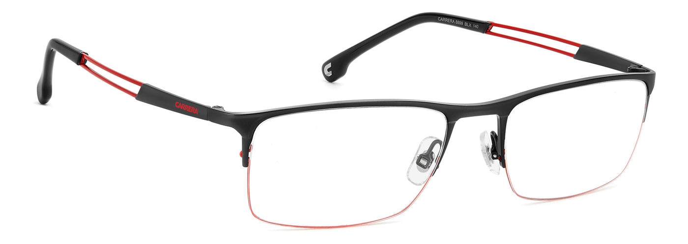 Carrera 8899 Matte Black Red #colour_matte-black-red