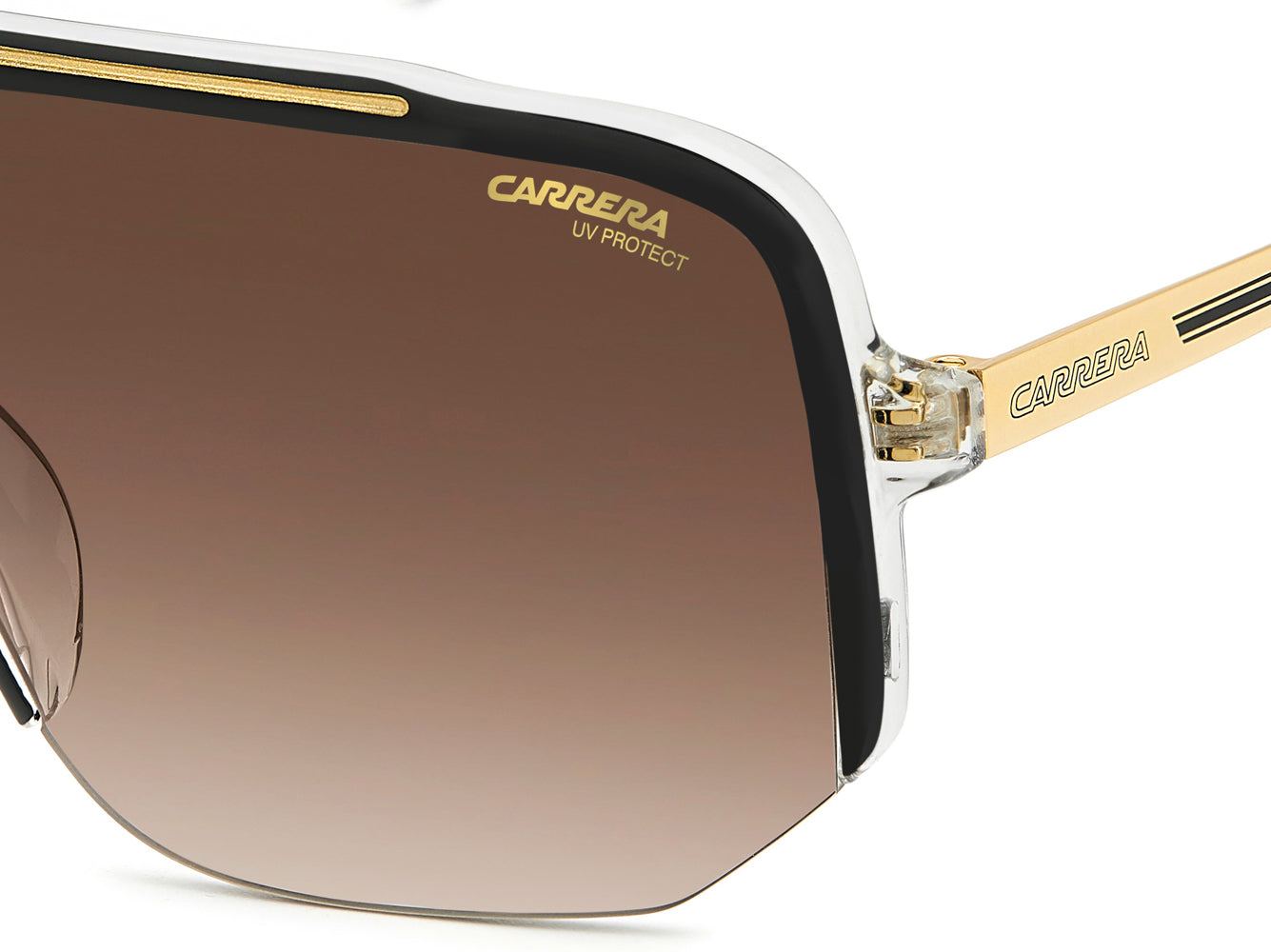 Carrera 1060/S Black Gold/Brown Gradient #colour_black-gold-brown-gradient