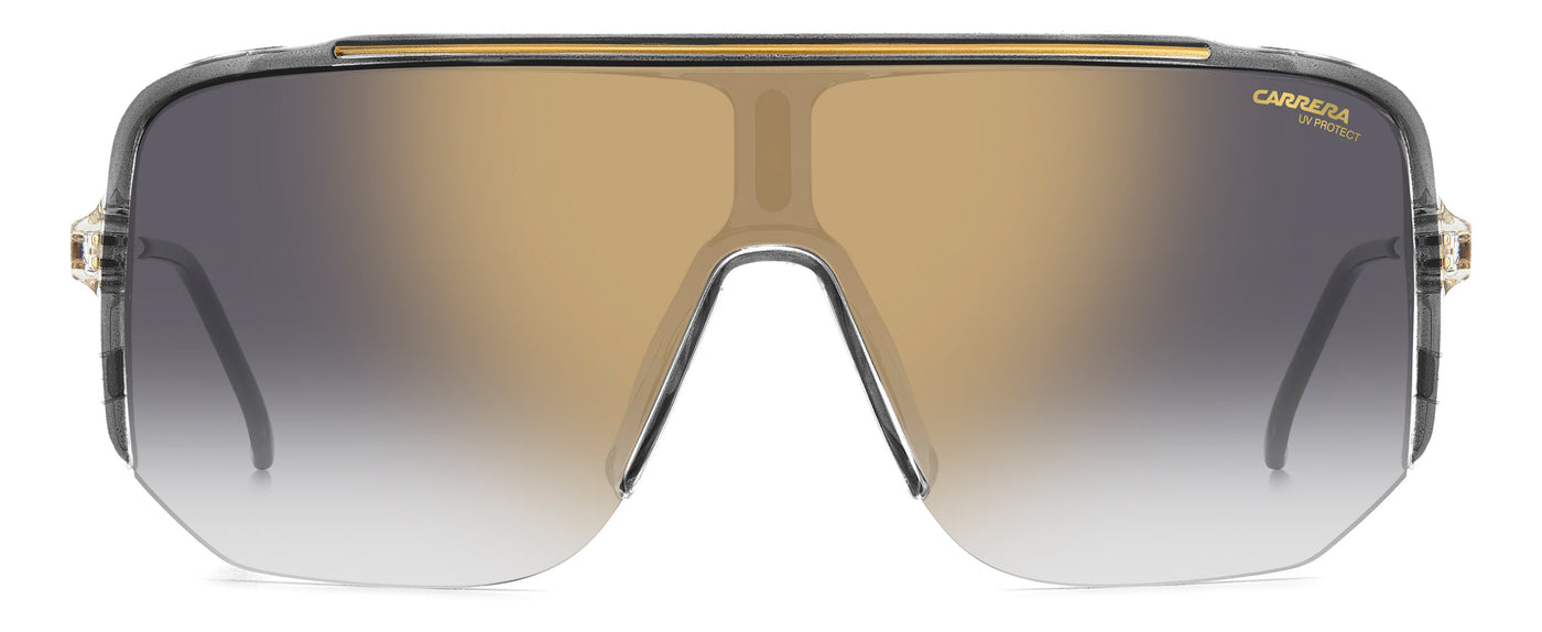 Carrera 1060/S Grey Crystal/Grey Gold Gradient Mirror #colour_grey-crystal-grey-gold-gradient-mirror