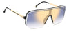 Carrera 1060/S White Black/Blue Gold Gradient Mirror #colour_white-black-blue-gold-gradient-mirror