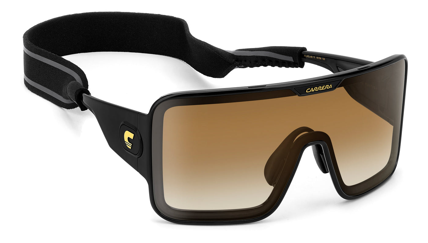 Carrera Flaglab 15 Black/Black Brown Green Gradient #colour_black-black-brown-green-gradient