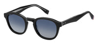 Tommy Hilfiger TH2031/S Black/Blue Grey Gradient #colour_black-blue-grey-gradient