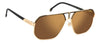 Carrera 1062/S Matte Black Gold/Gold Polarised #colour_matte-black-gold-gold-polarised