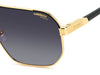 Carrera 1062/S Matte Black Gold Black/Dark Grey Gradient #colour_matte-black-gold-black-dark-grey-gradient