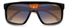 Carrera 1061/S Black Horn/Brown Blue Gradient Mirror #colour_black-horn-brown-blue-gradient-mirror