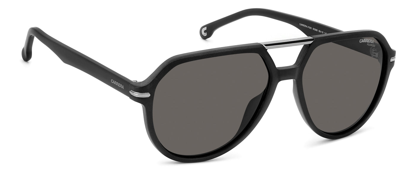 Carrera 315/S Matte Black/Grey Polarised #colour_matte-black-grey-polarised