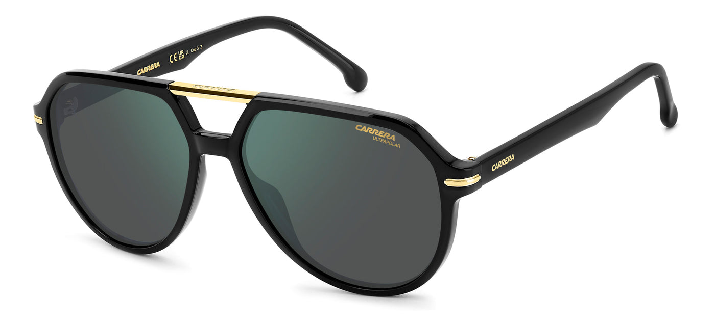 Carrera 315/S Black/Green Grey Polarised Gradient #colour_black-green-grey-polarised-gradient