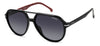 Carrera 315/S Black Burgundy/Dark Grey Gradient #colour_black-burgundy-dark-grey-gradient