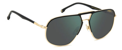 Carrera 318/S Black Gold/Green Grey Gradient Mirror #colour_black-gold-green-grey-gradient-mirror