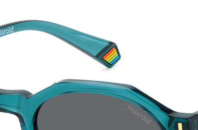 Polaroid PLD6207/S Teal/Grey #colour_teal-grey