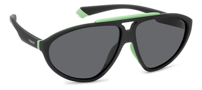Polaroid PLD2151/S Matte Black Grey/Grey #colour_matte-black-grey-grey