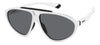 Polaroid PLD2151/S Matte White/Grey #colour_matte-white-grey