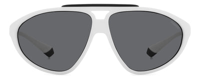 Polaroid PLD2151/S Matte White/Grey #colour_matte-white-grey