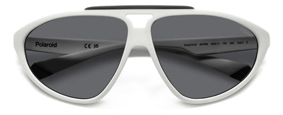 Polaroid PLD2151/S Matte White/Grey #colour_matte-white-grey