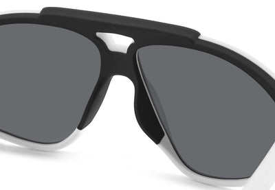 Polaroid PLD2151/S Matte White/Grey #colour_matte-white-grey