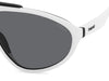 Polaroid PLD2151/S Matte White/Grey #colour_matte-white-grey
