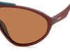 Polaroid PLD2151/S Matte Burgundy/Copper #colour_matte-burgundy-copper
