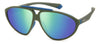 Polaroid PLD2151/S Matte Grey/Grey Green Mirror Polarised #colour_matte-grey-grey-green-mirror-polarised