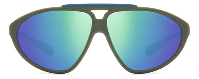 Polaroid PLD2151/S Matte Grey/Grey Green Mirror Polarised #colour_matte-grey-grey-green-mirror-polarised