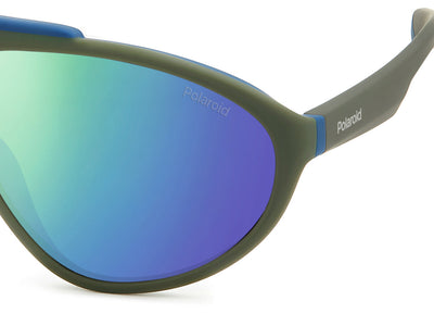 Polaroid PLD2151/S Matte Grey/Grey Green Mirror Polarised #colour_matte-grey-grey-green-mirror-polarised