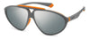 Polaroid PLD2151/S Matte Grey/Grey Silver Mirror Polarised #colour_matte-grey-grey-silver-mirror-polarised