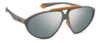 Polaroid PLD2151/S Matte Grey/Grey Silver Mirror Polarised #colour_matte-grey-grey-silver-mirror-polarised