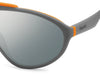 Polaroid PLD2151/S Matte Grey/Grey Silver Mirror Polarised #colour_matte-grey-grey-silver-mirror-polarised