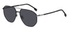Boss 1612/F/SK Matte Black Silver/Grey #colour_matte-black-silver-grey