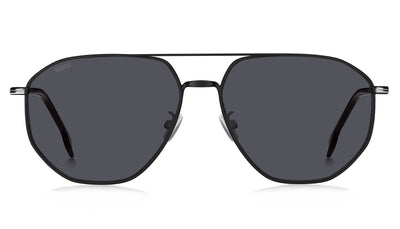 Boss 1612/F/SK Matte Black Silver/Grey #colour_matte-black-silver-grey