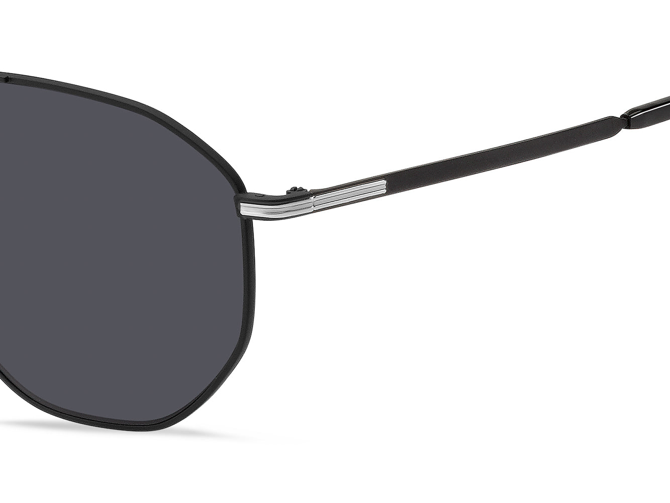 Boss 1612/F/SK Matte Black Silver/Grey #colour_matte-black-silver-grey