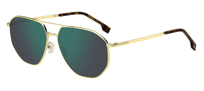 Boss 1612/F/SK Gold/Green Mirror #colour_gold-green-mirror
