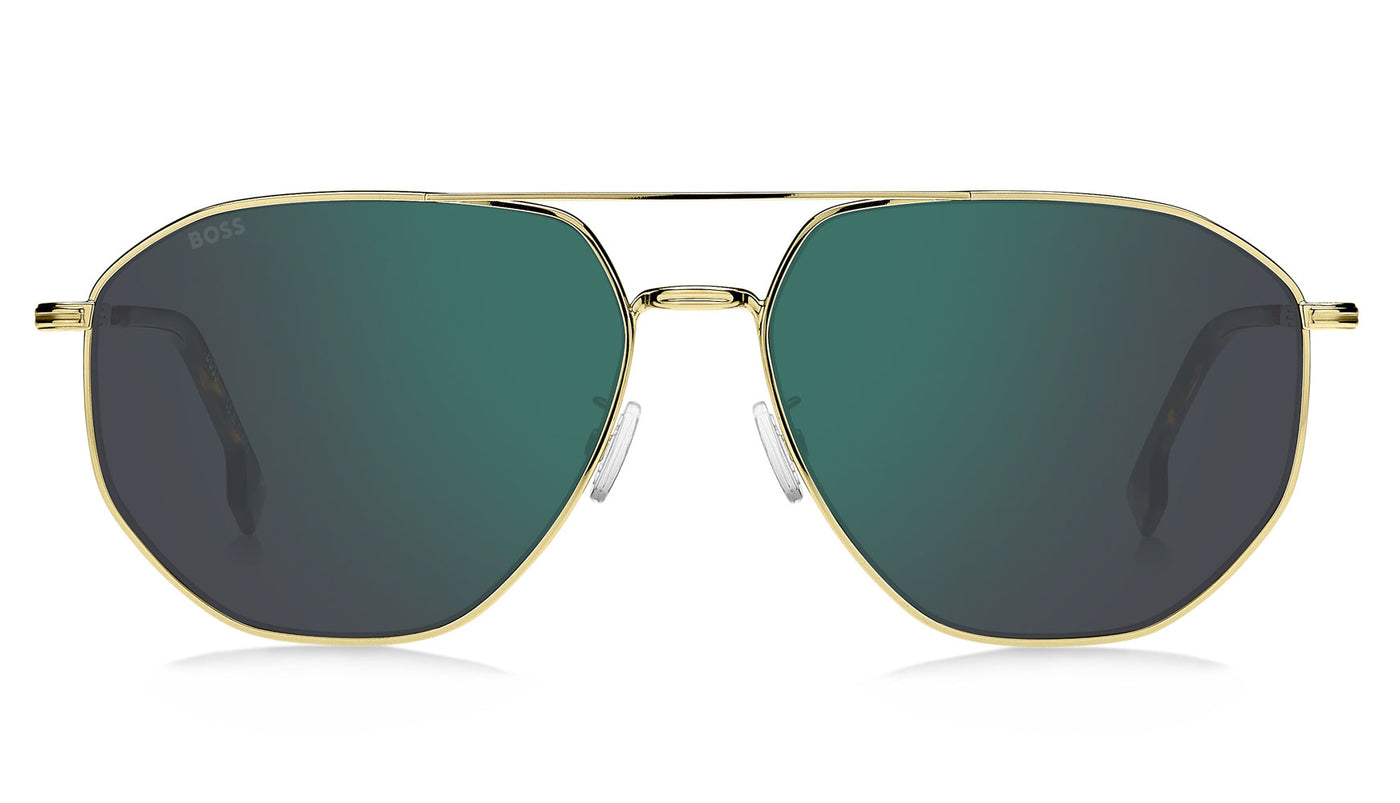 Boss 1612/F/SK Gold/Green Mirror #colour_gold-green-mirror
