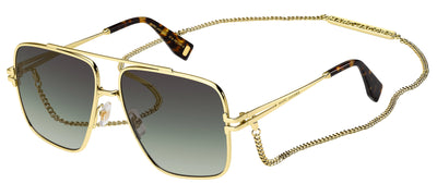 Marc Jacobs MJ 1091/N/S Gold Havana/Grey Green Gradient #colour_gold-havana-grey-green-gradient