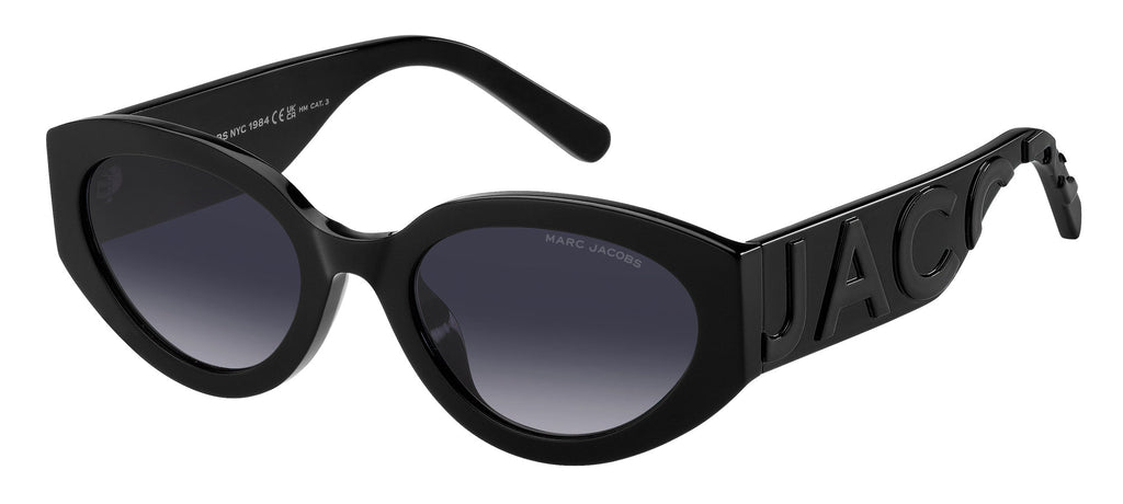 Marc Jacobs Marc 694/G/S Black Grey/Dark Grey Gradient #colour_black-grey-dark-grey-gradient