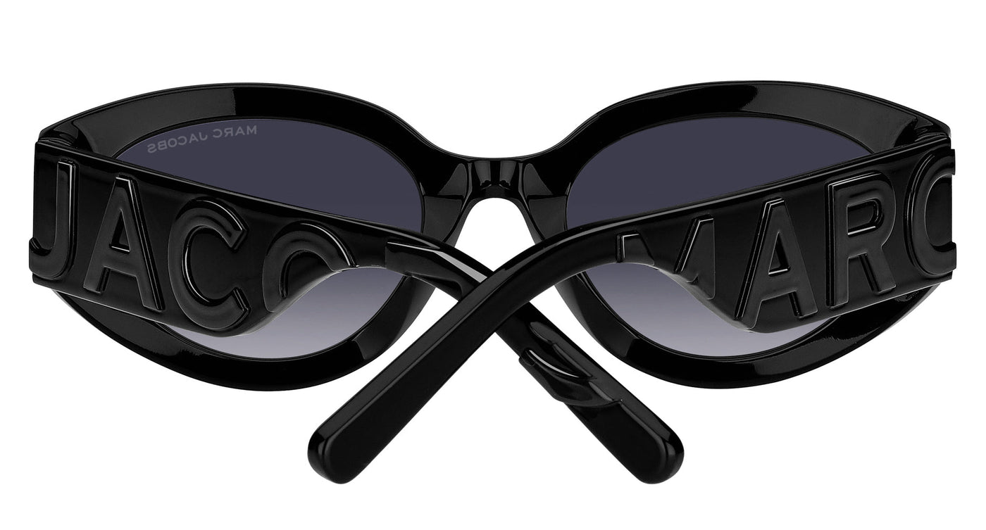 Marc Jacobs Marc 694/G/S Black Grey/Dark Grey Gradient #colour_black-grey-dark-grey-gradient