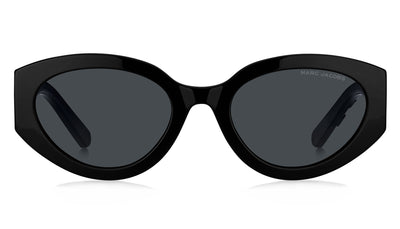 Marc Jacobs Marc 694/G/S Black Whte/Grey #colour_black-white-grey