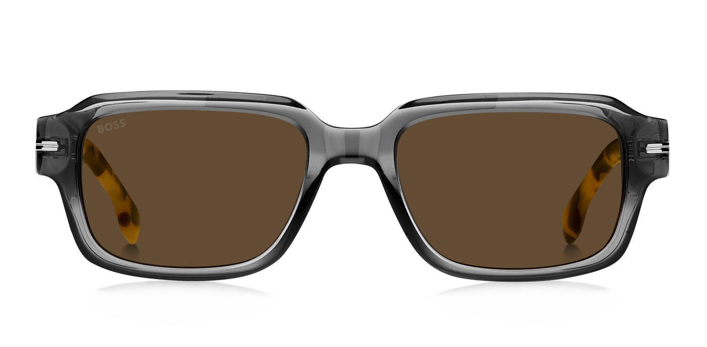 Boss 1596/S Grey Havana/Brown #colour_grey-havana-brown