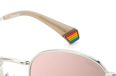 Polaroid PLD6171/S Palladium/Rose Gold Polarised #colour_palladium-rose-gold-polarised