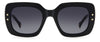 Carolina Herrera HER 0186/S Black White/Dark Grey Gradient #colour_black-white-dark-grey-gradient
