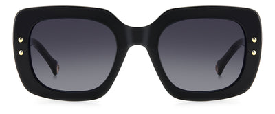 Carolina Herrera HER 0186/S Black White/Dark Grey Gradient #colour_black-white-dark-grey-gradient