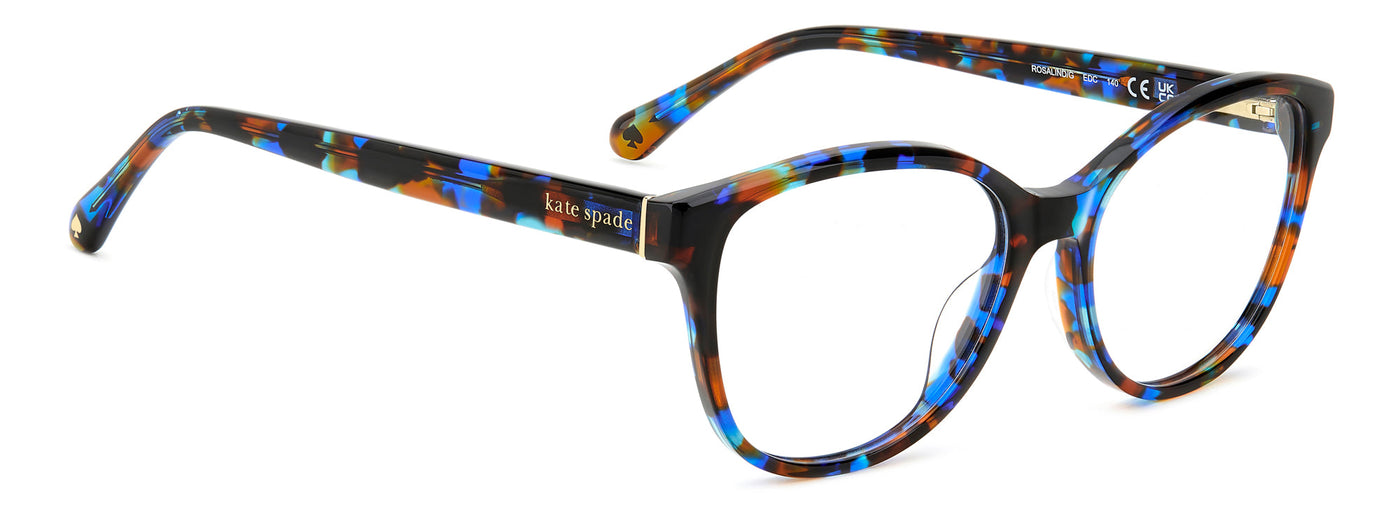 Kate Spade Rosalind/G Black Blue Havana #colour_black-blue-havana
