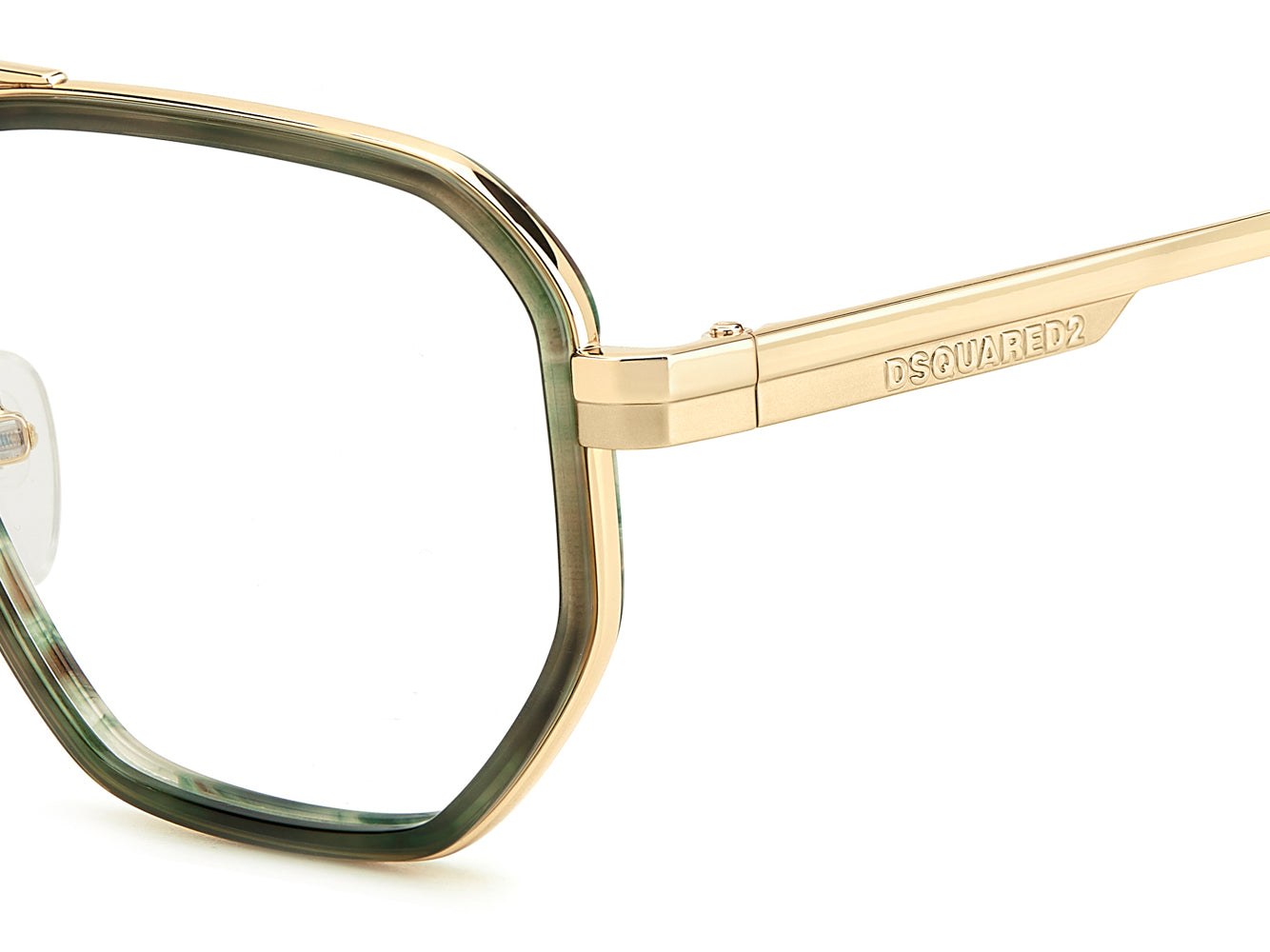 DSQUARED2 D2 0111 Horn Green #colour_horn-green