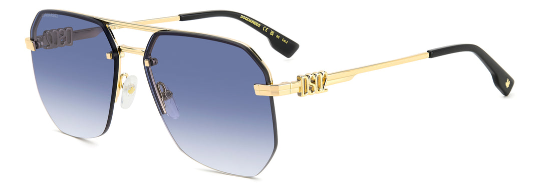 DSQUARED2 D2 0103/S Aviator Sunglasses | Fashion Eyewear US