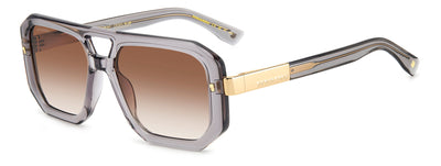 DSQUARED2 D2 0105/S Grey/Brown Gradient #colour_grey-brown-gradient