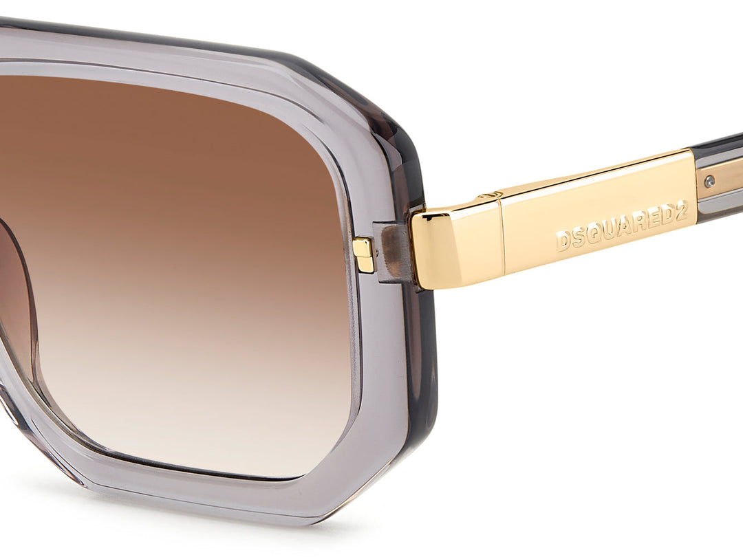 DSQUARED2 D2 0105/S Square Sunglasses | Fashion Eyewear US display picture 2