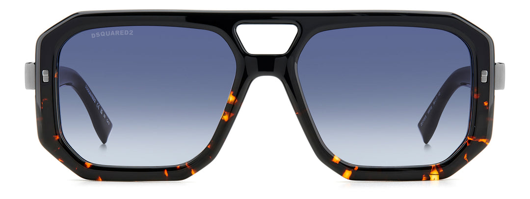 DSQUARED2 D2 0105/S Square Sunglasses | Fashion Eyewear US display picture 1