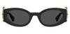 Moschino MOS154/S Black Gold/Grey #colour_black-gold-grey